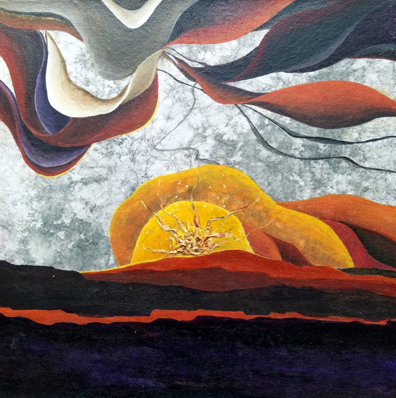 Ashley Coll - Sunrise Sunset painting