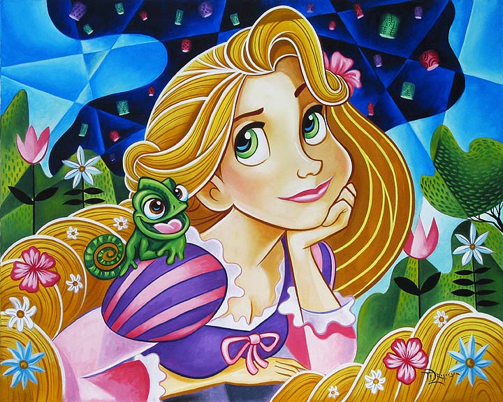 Tim Rogerson - Flowers in Her Hair
