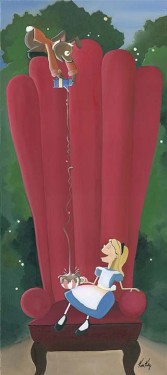 Katie Kelly - Alice in the Big Red Chair