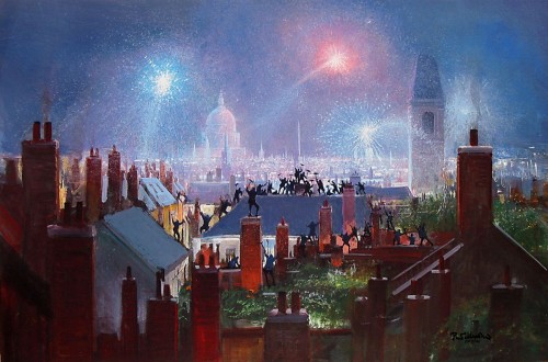 Peter Ellenshaw - Sweeps Dance On the Rooftops