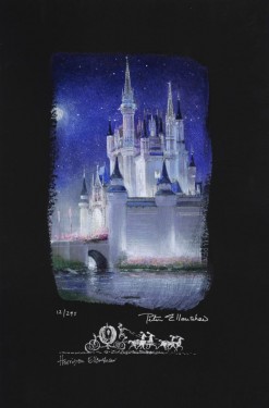 Peter and Harrison Ellenshaw - Cinderella Castle