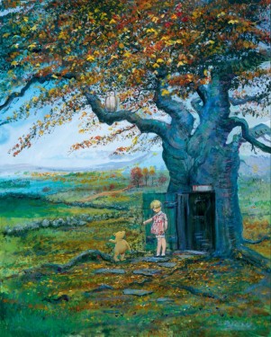Peter and Harrison Ellenshaw - Fall