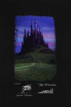 Peter and Harrison Ellenshaw - Sleeping Beauty Castle
