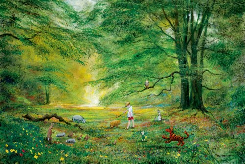 Peter and Harrison Ellenshaw - The Knighting of Pooh