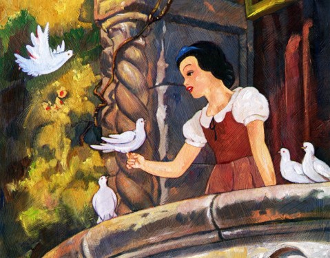Jim Salvati - Snow White on the Balcony