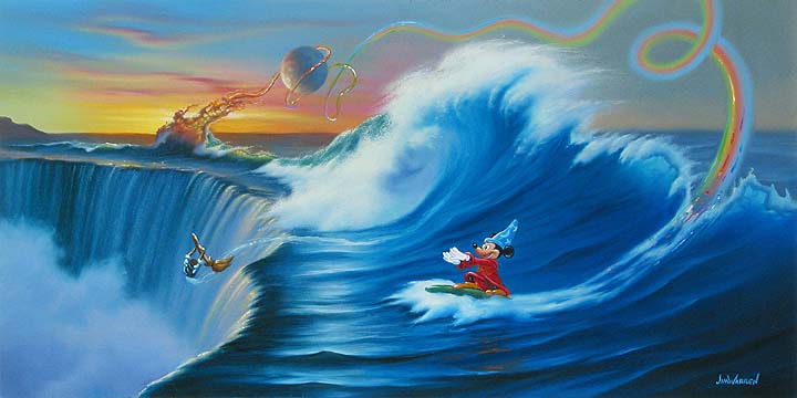 Jim Warren - Mickey Rides the Wild Surf