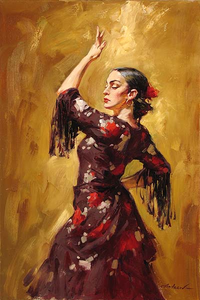 FLAMENCO
Painting on Canvas
36 x 24 by Andrew Atroshenko