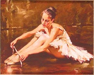 BEFORE THE DANCE
Giclee on Canvas
8 x 10
Edition Size: 295
Museum Miniature by Andrew Atroshenko