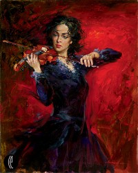 MUSIC
Hand Embellished Giclee
on Canvas
30 x 24
Edition Size: 20
20th Anniversary Editions by Andrew Atroshenko