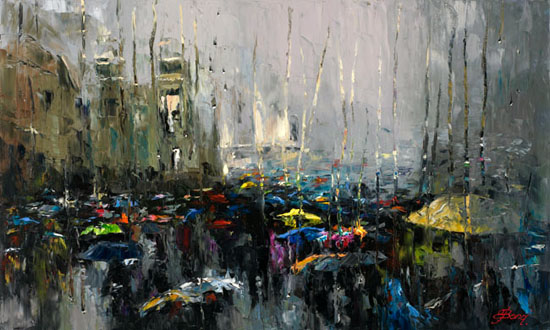 Elena Bond - the rain falls softly