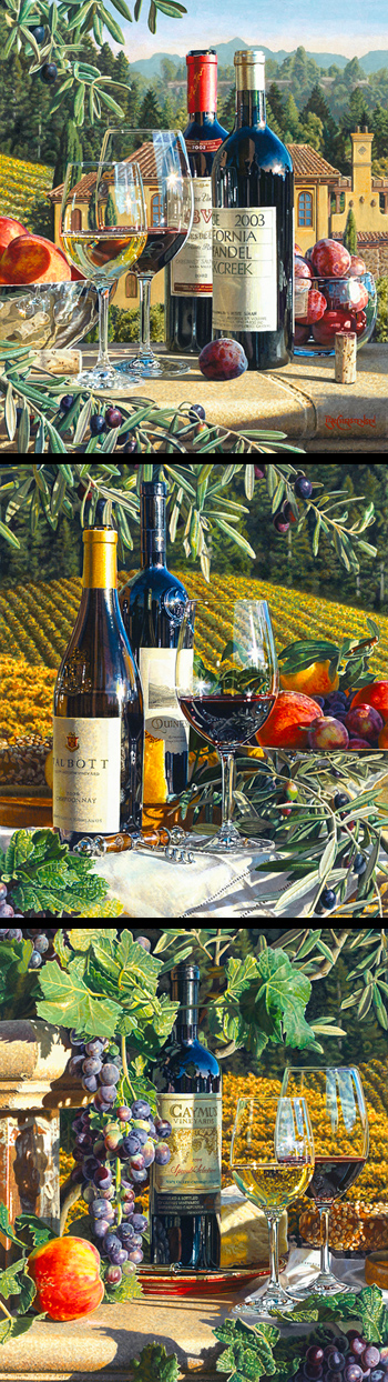 Eric Christensen - Estate Of Bliss Triptych