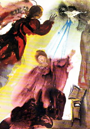 Salvador Dali - Annunciation To Mary - Biblia Sacra