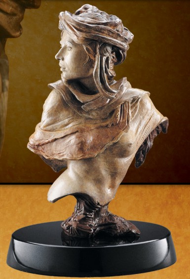 Martin Eichinger - Adrenaline Rising Bust - Bronze Sculpture - Signed & Numbered