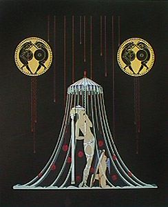Erte' - Helen of Troy - limited edition serigraph