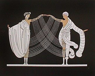 Erte' - The Marriage Dance - limited edition serigraph