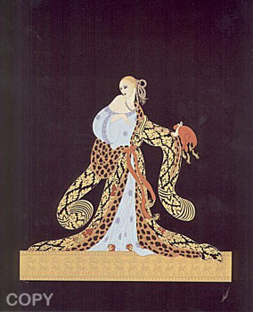 Erte' - Rigoletto - limited edition serigraph