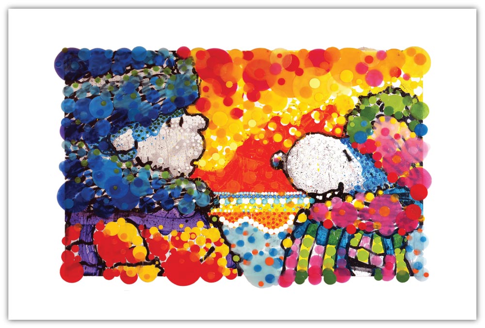 Tom Everhart - CRACKING UP - Limited Edition print