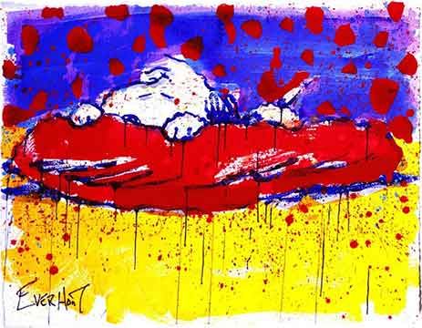 Tom Everhart - Pig Out - Limited Edition print