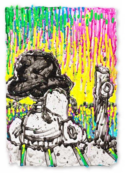 Tom Everhart - Coconut Bouffant - Starry Starry Night Suite - Limited Edition print
