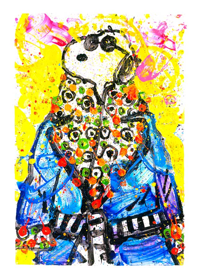 Tom Everhart - WEARING JIM DINE _ SNOOPY - Limited Edition print
