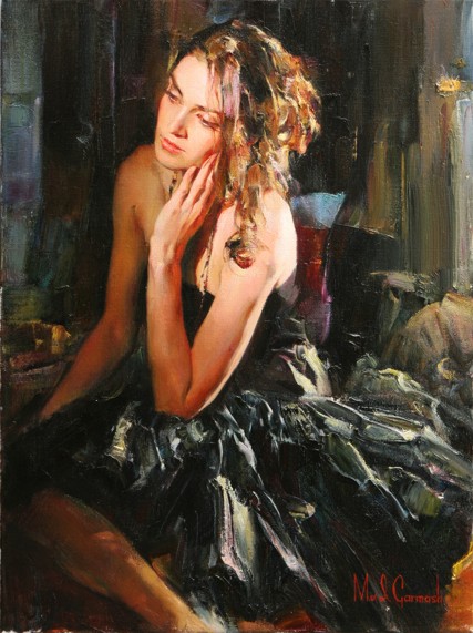 Michael and Inessa Garmash - Lonely Moment - Original Painting
