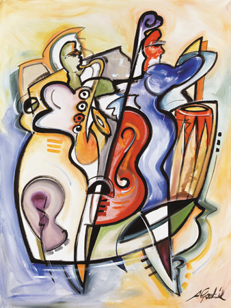 Alfred Gockel - All That Jazz - Limited Edition print