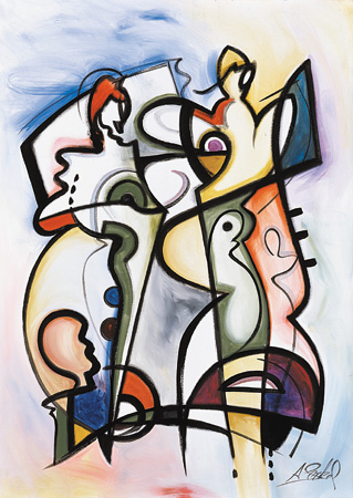 Alfred Gockel - Colors - Limited Edition print