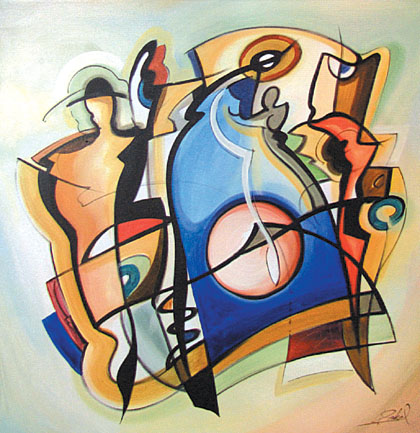 Alfred Gockel - Secrets - Limited Edition print