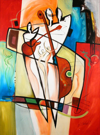 Alfred Gockel - Beginning of Love and Music - Limited Edition print