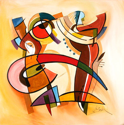 Alfred Gockel - On the Edge of Greatness - Limited Edition print