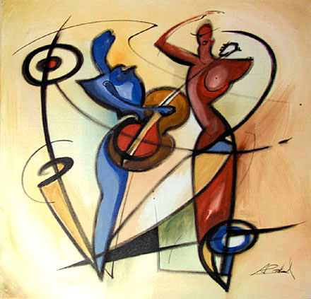 Alfred Gockel - Rhythm and Blues - Limited Edition print