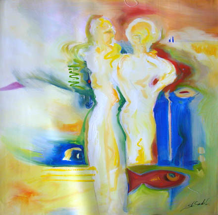 Alfred Gockel - Romance in a Far Off Place - Limited Edition print