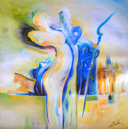 Alfred Gockel - Romance in an Exotic Place - Limited Edition print