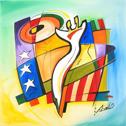 Alfred Gockel - Stars and Stripes Forever - Limited Edition print
