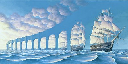 Rob Gonsalves - Sun Sets Sail