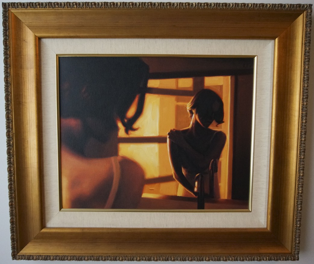 Carrie Graber - DOUBLE EXPOSURE - original painting