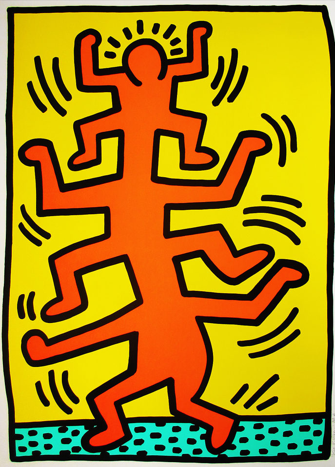 Keith Haring Keith Haring Art, Paintings, and Print for