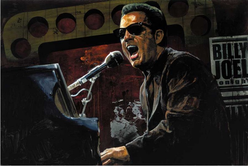 Stephen Holland - Billy Joel - limited edition print