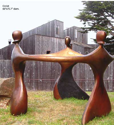Robert Holmes - Bronze Sculpture - Circlet
