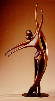 Robert Holmes - Bronze Sculpture - Dancers II