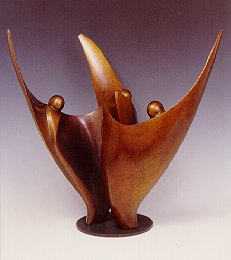 Robert Holmes - Bronze Sculpture - Flower Dancers