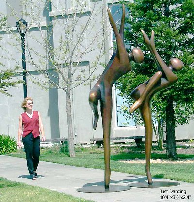 Robert Holmes - Bronze Sculpture - Just Dancing
