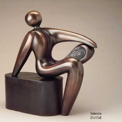 Robert Holmes - Bronze Sculpture - Valencia