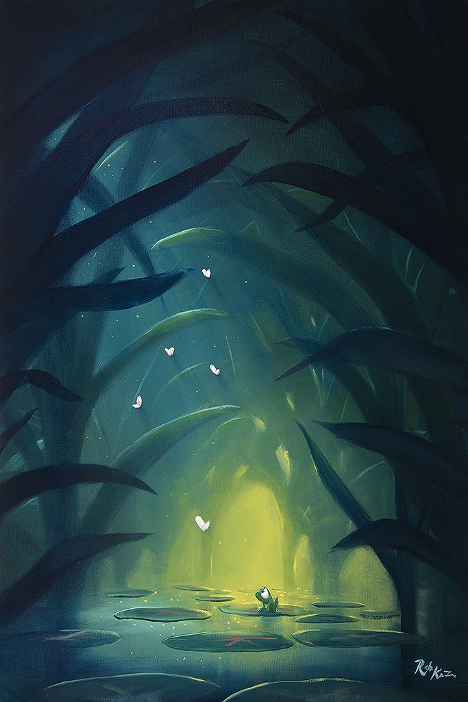 Rob Kaz - Enchantment - original oil on canvas painting