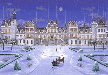 Fontainebleau

Serigraph on Coventry smooth white paper or Koji Japon paper,
paper size: 21 x 28
image size: 16 x 23 by Liudmila Kondakova