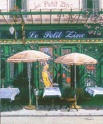 Paris, Le Petit Zinc

Serigraph on Canvas
24 x 20 by Liudmila Kondakova