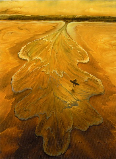 surf original painting by Vladimir Kush
