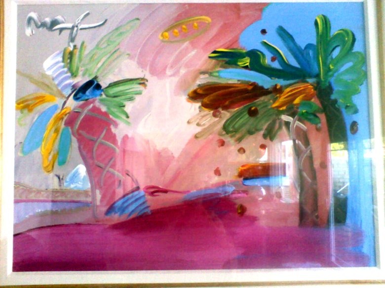 American 500: Palm Tree - Fine Art by Peter Max