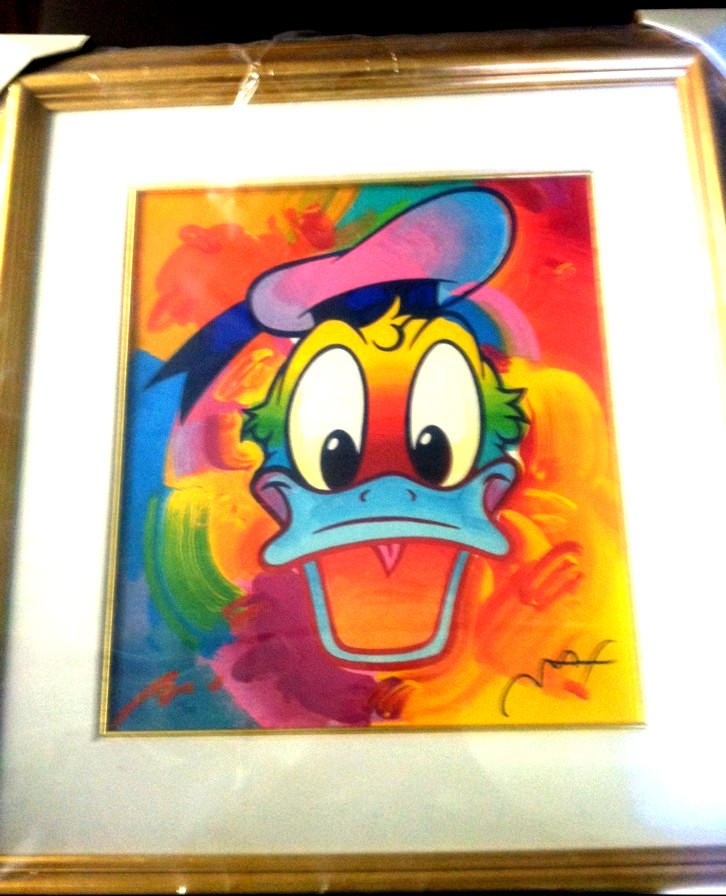 Peter Max - Disney Commemorative Suite I - Donald Duck