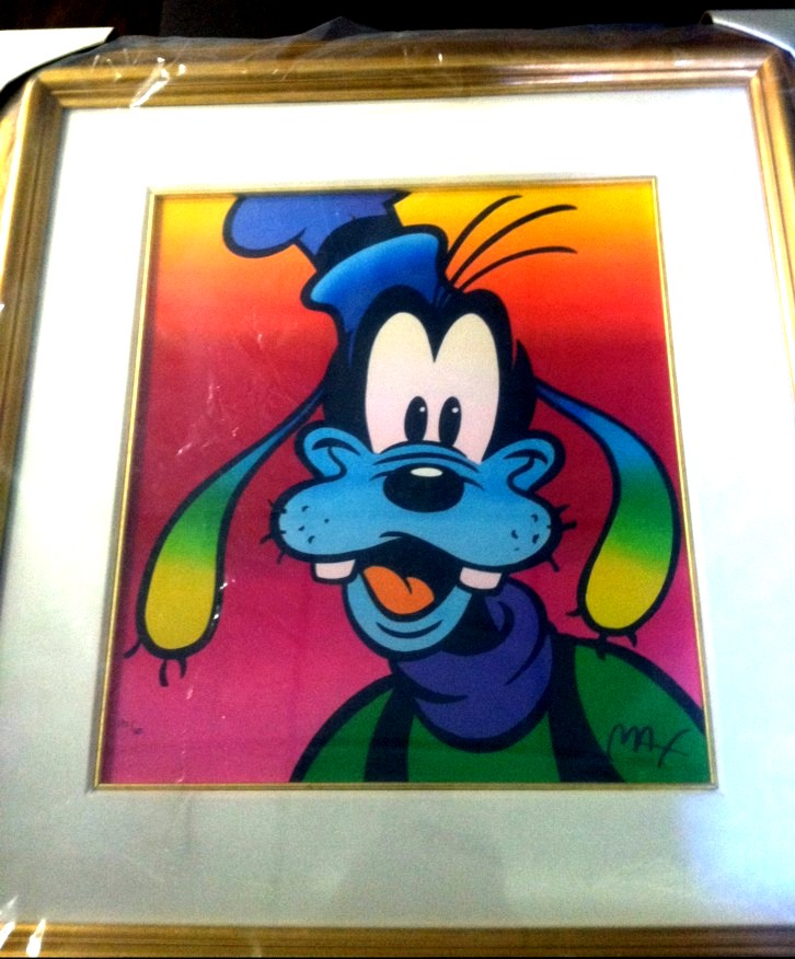 Peter Max - Disney Commemorative Suite I - Goofy